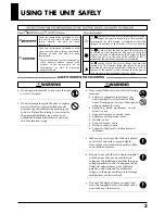 Предварительный просмотр 3 страницы Edirol VC-50HD SDI 1394 Owner'S Manual