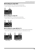 Предварительный просмотр 23 страницы Edirol VC-50HD SDI 1394 Owner'S Manual