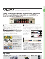 Предварительный просмотр 1 страницы Edirol VMC-1 Brochure