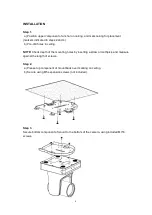 Предварительный просмотр 3 страницы Edis BR01 PTZ Quick Start Manual