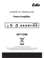 Edis EA1128A User Manual preview