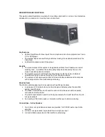 Preview for 3 page of Edis EA56 Sound Bar Manual And Installation Instructions