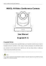 Preview for 1 page of Edis V60CL-N User Manual