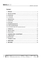 Preview for 2 page of Ediseja 21 CMU 200 / HACx2 . 485x1 . FOTx39 - 12 User Manual