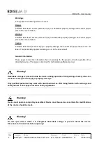 Preview for 4 page of Ediseja 21 CMU 200 / HACx2 . 485x1 . FOTx39 - 12 User Manual