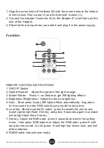 Preview for 4 page of edishine HLFL02M Instruction Manual