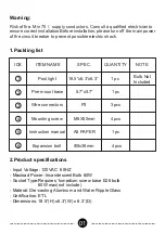 Preview for 2 page of edishine HOPL01A Instruction Manual