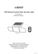 Preview for 1 page of edishine HSSL31A Instruction Manual