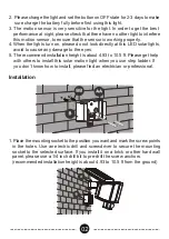 Preview for 3 page of edishine HSSL31A Instruction Manual