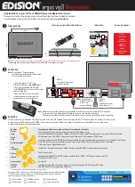 Edision agrus vip3 Magicvision Quick User Manual предпросмотр