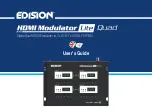 Edision HDMI Modulator Lite Quad User Manual preview