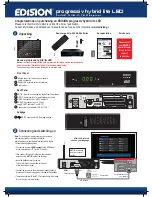 Edision Hybrid Lite LED Manual предпросмотр