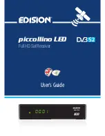 Предварительный просмотр 1 страницы Edision Piccollino User Manual