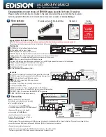 Предварительный просмотр 1 страницы Edision Piccollo 3 in 1 plus CI Manual