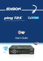 Edision Ping T2/C User Manual предпросмотр