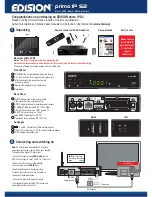 Edision primo IP S2 Manual preview