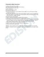 Preview for 6 page of Edision progressiv hybrid Operating Instructions Manual