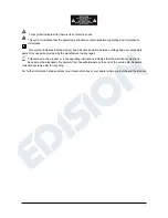 Preview for 7 page of Edision progressiv hybrid Operating Instructions Manual