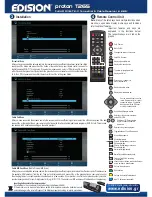 Preview for 2 page of Edision Proton T265 Manual