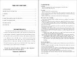 Предварительный просмотр 2 страницы EDISON Professional ST-5000MKII User Manual