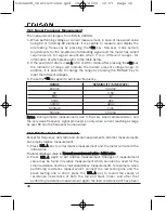 Предварительный просмотр 16 страницы Edison DAM100 Operating Manual