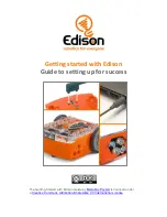 Edison EdPack1 Setup Manual предпросмотр