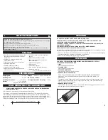 Preview for 2 page of Edison ILR330 Operator'S Manual