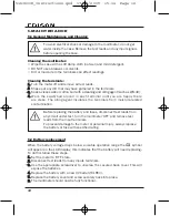 Предварительный просмотр 12 страницы Edison MNT070 Operating Manual