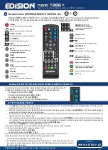 Предварительный просмотр 2 страницы Edison nano T265+ Quick Start Manual