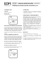 Предварительный просмотр 11 страницы EDM Product 08703 Instruction Manual