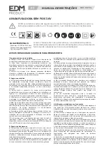 Предварительный просмотр 6 страницы EDM Product 08704 Instruction Manual