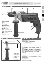 Предварительный просмотр 15 страницы EDM Product 08724 Instruction Manual