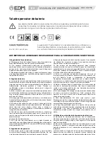 Предварительный просмотр 2 страницы EDM Product 08750 Instruction Manual