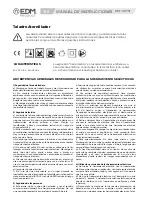 Предварительный просмотр 2 страницы EDM Product 08751 Instruction Manual