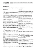 Предварительный просмотр 6 страницы EDM Product 08753 Instruction Manual