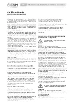 Предварительный просмотр 4 страницы EDM Product 08763 Instruction Manual