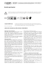 Предварительный просмотр 9 страницы EDM Product 08763 Instruction Manual