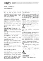 Предварительный просмотр 10 страницы EDM Product 08763 Instruction Manual