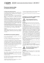 Предварительный просмотр 22 страницы EDM Product 08763 Instruction Manual