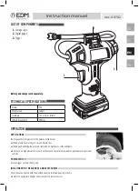 Предварительный просмотр 15 страницы EDM Product 08782 Instruction Manual