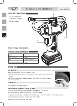 Предварительный просмотр 20 страницы EDM Product 08782 Instruction Manual