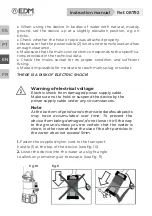 Предварительный просмотр 61 страницы EDM Product 08792 Instruction Manual