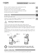 Предварительный просмотр 62 страницы EDM Product 08792 Instruction Manual