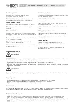 Предварительный просмотр 7 страницы EDM 08708 Instruction Manual