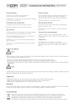 Предварительный просмотр 12 страницы EDM 08708 Instruction Manual