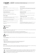 Предварительный просмотр 17 страницы EDM 08708 Instruction Manual