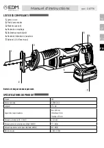 Предварительный просмотр 27 страницы EDM 08776 Instruction Manual