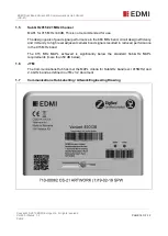 Предварительный просмотр 14 страницы EDMI Variant 450 User Manual