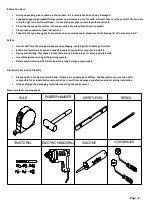 Предварительный просмотр 2 страницы Edmo GAYA VANITY UNIT Instruction Manual