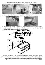 Предварительный просмотр 3 страницы Edmo GAYA VANITY UNIT Instruction Manual